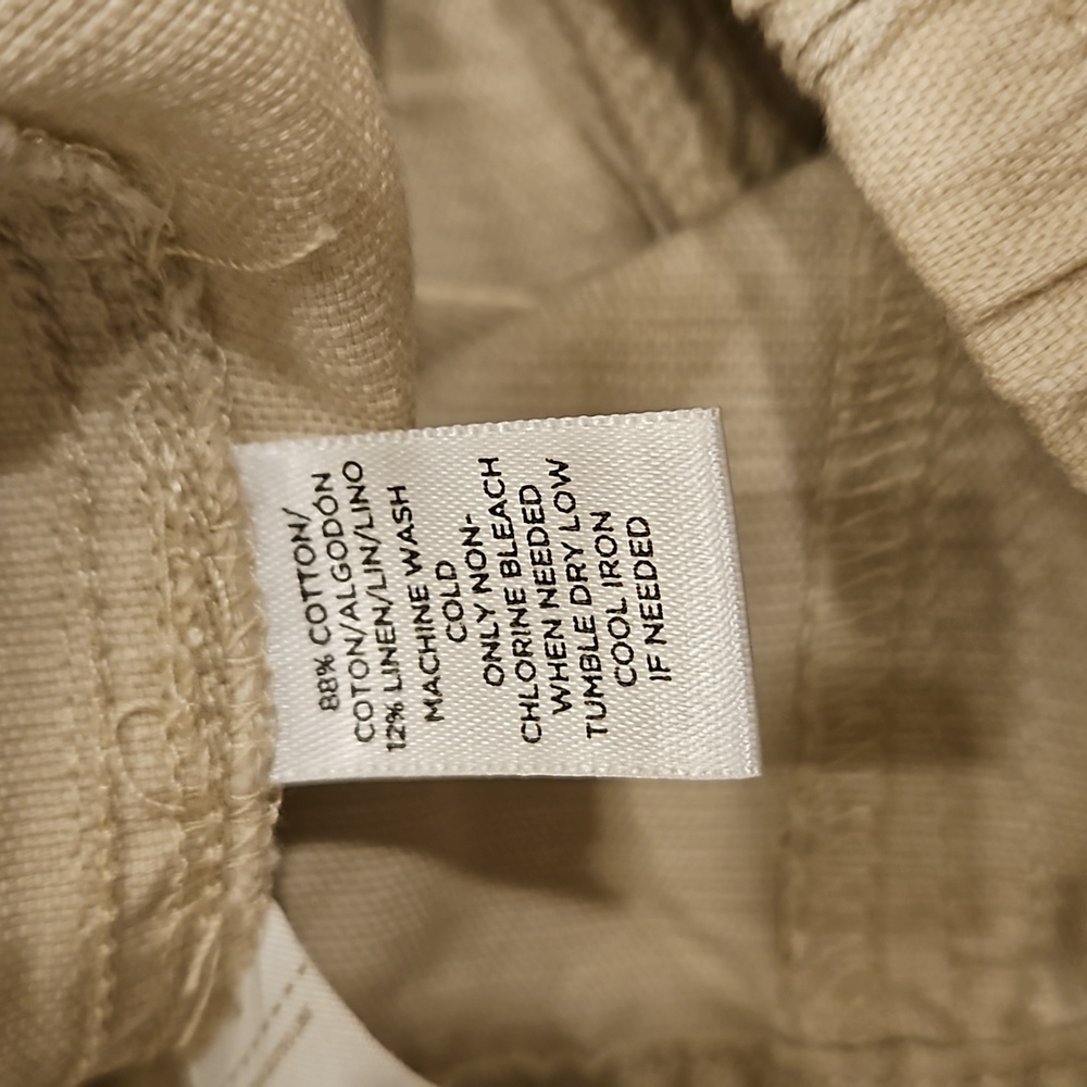 NWT - LOFT Khaki Cropped Pants - Picture 6 of 7
